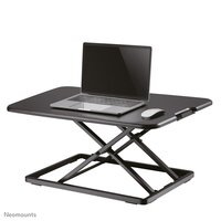 Neomounts NS-WS050BLACK Sitz-Steh-Arbeitsplatz - Schwarz - -25,4 mm (-1") - 8 kg - Tisch/Bank - -25,4 mm (-1") - 8 kg