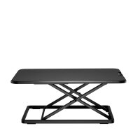 Neomounts NS-WS050BLACK Sitz-Steh-Arbeitsplatz - Schwarz - -25,4 mm (-1") - 8 kg - Tisch/Bank - -25,4 mm (-1") - 8 kg