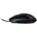 Inter-Tech GT-100 RGB - rechts - Optisch - USB Typ-A - 6400 DPI - Schwarz
