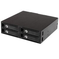 StarTech.com 4-bay mobile Rack Backplane for 2.5in SATA/SAS drives - Speichergehäuse - 4 Schächte (SATA-600 / SAS-2)