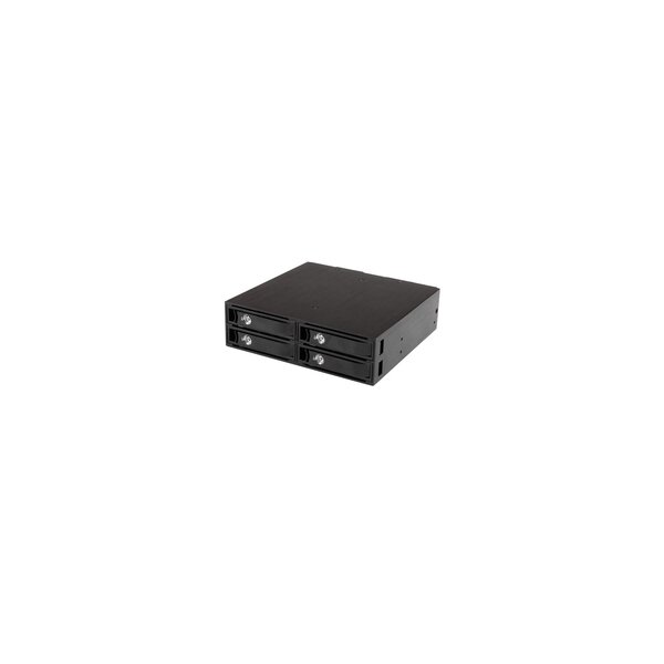 StarTech.com 4-bay mobile Rack Backplane for 2.5in SATA/SAS drives - Speichergehäuse - 4 Schächte (SATA-600 / SAS-2)