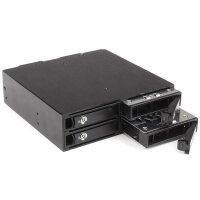 StarTech.com 4-bay mobile Rack Backplane for 2.5in SATA/SAS drives - Speichergehäuse - 4 Schächte (SATA-600 / SAS-2)