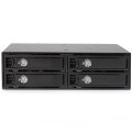 StarTech.com 4-bay mobile Rack Backplane for 2.5in SATA/SAS drives - Speichergehäuse - 4 Schächte (SATA-600 / SAS-2)