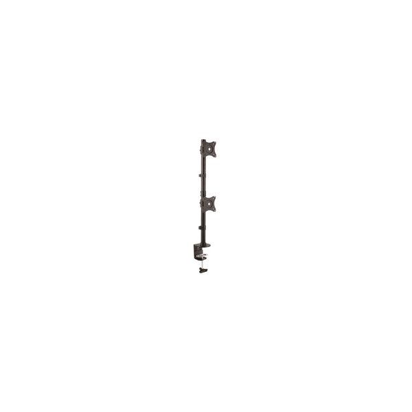 StarTech.com Dual Monitorhalterung - Vertikal - Klemme - 10 kg - 33 cm (13") - 68,6 cm (27") - 100 x 100 mm - Schwarz