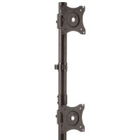 StarTech.com Dual Monitorhalterung - Vertikal - Klemme - 10 kg - 33 cm (13") - 68,6 cm (27") - 100 x 100 mm - Schwarz