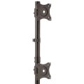 StarTech.com Dual Monitorhalterung - Vertikal - Klemme - 10 kg - 33 cm (13") - 68,6 cm (27") - 100 x 100 mm - Schwarz