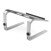 StarTech.com Verstellbare Laptoperhöhung - Heavy Duty - 3 Höheneinstellungen - Laptop-Ständer - Schwarz - Silber - Aluminium - Stahl - 43,2 cm (17") - 20 kg - REACH - CE - RoHS