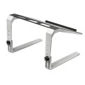 StarTech.com Verstellbare Laptoperhöhung - Heavy Duty - 3 Höheneinstellungen - Laptop-Ständer - Schwarz - Silber - Aluminium - Stahl - 43,2 cm (17") - 20 kg - REACH - CE - RoHS