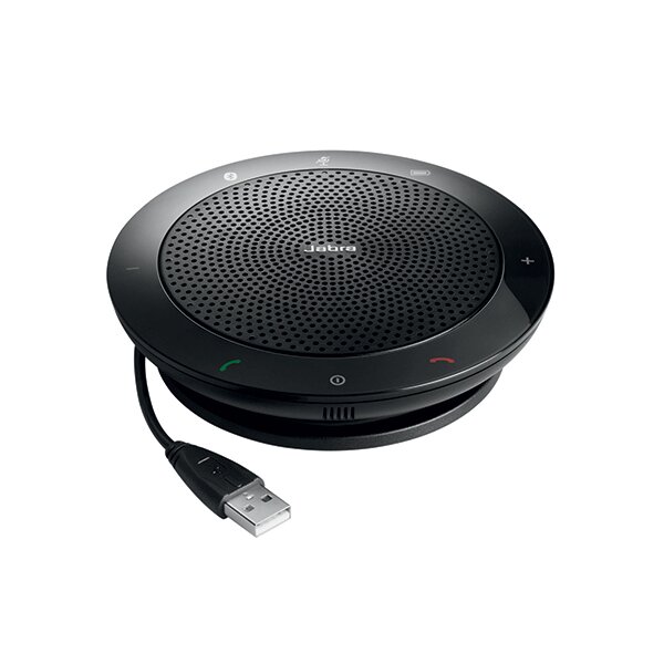Jabra Speak 510 - Universal - Schwarz - Cisco - Avaya - Siemens - Omnidirektional - Verkabelt & Kabellos - USB/Bluetooth