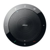 Jabra SPEAK 510+ UC - Universal - Schwarz - Cisco - Avaya - Siemens - Verkabelt & Kabellos - USB/Bluetooth - 3,5 mm