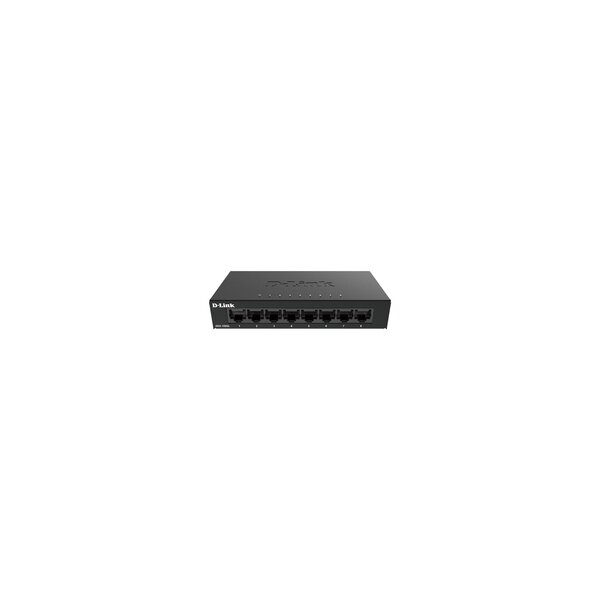 D-Link DGS-108GL - Unmanaged - Gigabit Ethernet (10/100/1000)