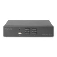DIGITUS DS-12880 - Desktop HDMI KVM Switch