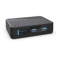SEH utnserver Pro - Schwarz - Ethernet-LAN - IEEE 802.1Q,IEEE 802.1x,IEEE 802.3,IEEE 802.3ab,IEEE 802.3u - 10,100,1000 Mbit/s - 802.1x RADIUS - EAP-FAST - EAP-MD5 - EAP-TLS - EAP-TTLS - HTTPS - PEAP - SSL/TLS - TLS - 10BASE-T,100BASE-TX,1000BASE-T