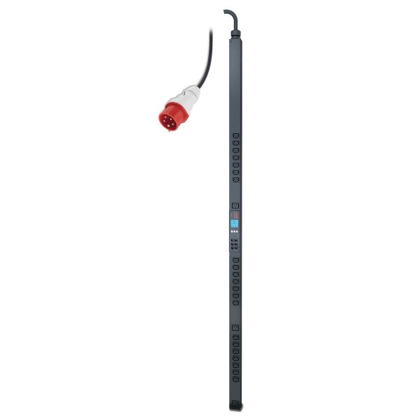APC Rack PDU 2G - Metered-by-Outlet - 0 HE - 11,0 kW - 230V - (21) C13 & (3) C19 - Messgerät - Metered-by-outlet - 0U - Senkrecht - Schwarz - 24 AC-Ausgänge - C13-Koppler - C19-Koppler