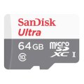 SanDisk SDSQUNR-064G-GN3MN - 64 GB - MicroSDXC - Klasse 10 - Class 1 (U1) - Grau - Weiß