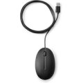 HP 320M-Maus für Desktop-PC - kabelgebunden - Beidhändig - Optisch - USB Typ-A - 1000 DPI - Schwarz