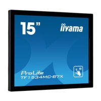 Iiyama 15" Open-Frame PCAP Touch-Monitor mit Touch-durch-Glas Technologie - 38,1 cm (15") - 1024 x 768 Pixel - XGA - 370 cd/m² - Multi-Nutzer - 7H