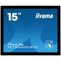 Iiyama 15" Open-Frame PCAP Touch-Monitor mit Touch-durch-Glas Technologie - 38,1 cm (15") - 1024 x 768 Pixel - XGA - 370 cd/m² - Multi-Nutzer - 7H