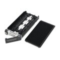 Icy Dock MB720TK-B - HDD / SSD-Gehäuse - 2.5" - M.2 - Aluminium - Schwarz
