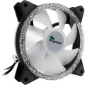 Inter-Tech Argus RS-07 - Ventilator - 12 cm - 900 RPM - 59,81 m³/h - Schwarz - Weiß
