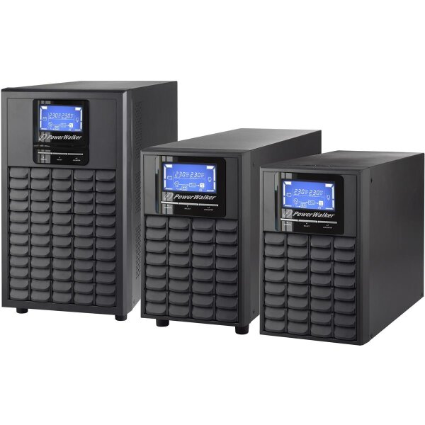 BlueWalker VFI 1000C LCD - Doppelwandler (Online) - 1 kVA - 800 W - Sine - 110 V - 300 V