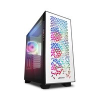 Sharkoon ELITE SHARK CA300H - Tower - PC - Weiß -...