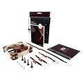 Noctua NF-S12A FLX - Ventilator - 12 cm - 700 RPM - 1200 RPM - 107,5 m³/h - Braun