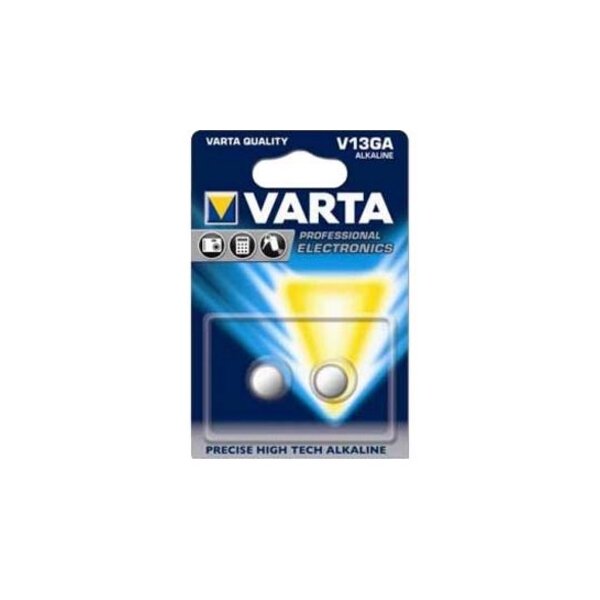 Varta 2x V13GA - Einwegbatterie - LR44 - Alkali - 1,5 V - 2 Stück(e) - 155 mAh