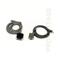 Datalogic CAB-362 RS-232 Coiled 9-Pin Fem. - 9 pin "D" - RS-232 - Weiblich/Weiblich - 2 m