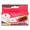 Patrone CLI 551y Yellow mit Chip für Canon Drucker - Gelb für Lebensmitteldrucker von Cake Masters