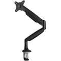 StarTech.com Monitorarm - Tischbefestigung - frei beweglich - robust - Ergonomischer Hochleistungs-VESA-Monitorarm - Einzelnes 9-kg-Display - Volle Bewegung - höhenverstellbar - - Aluminium - C-Klemme / Tülle - Schwarz - Klemme - 9 kg - 33 cm (13") - 81,3