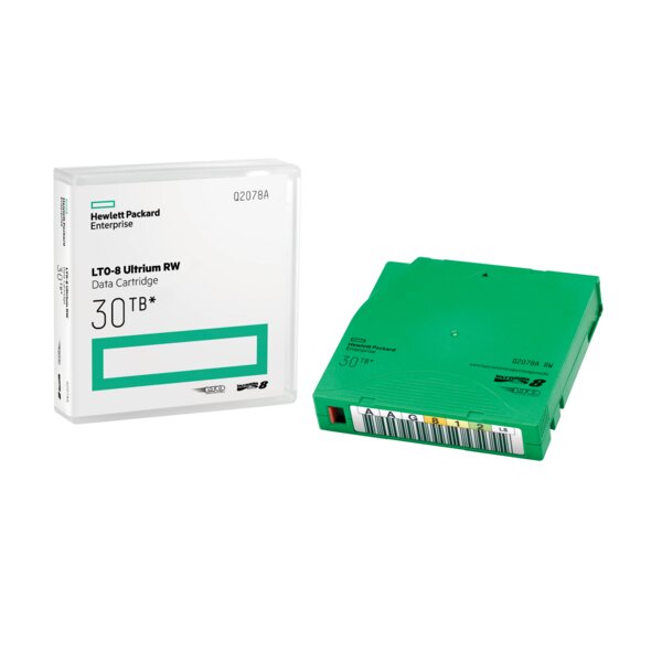 HPE LTO-8 Ultrium 30TB RW Data Cartridge - Leeres Datenband - LTO - 12 TB - 30 TB - 30 Jahr(e) - 183 kA/m