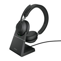 Jabra Evolve2 65 - UC Stereo - Kopfhörer - Kopfband - Büro/Callcenter - Schwarz - Binaural - Bluetooth-Pairing - Multi-key - Abspielen/Pause - Track < - Ortung > - Lautstärke + - Lautsärke -