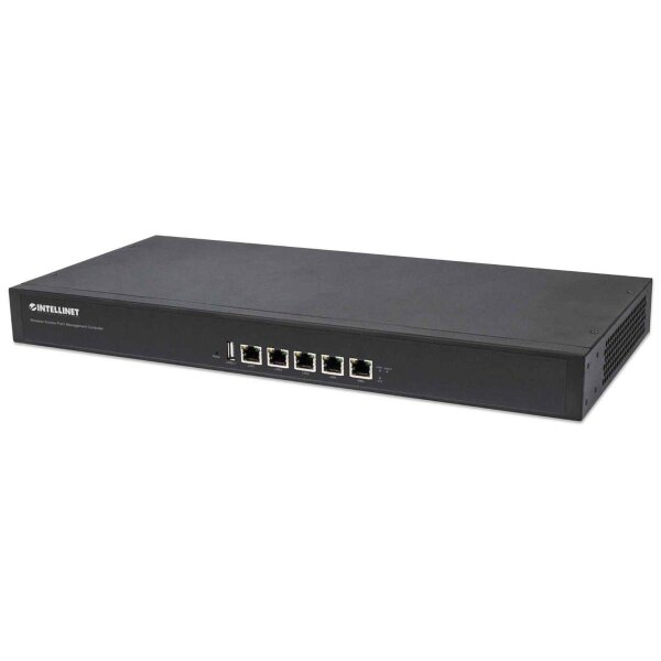Intellinet WLAN-Access Point Management Controller - Management von bis zu 200 Access Points - integrierte Routerfunktion mit einem WAN-Port - 19" Rackmount - SSH - 10,100,1000 Mbit/s - IEEE 802.3ab,IEEE 802.3i,IEEE 802.3u - Ethernet (RJ-45) - 440 mm - 20