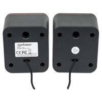 Manhattan 2600 Lautsprechersystem - USB - kompakt - 2...