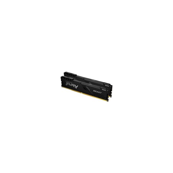 Kingston FURY Beast 16GB 3200MT/s DDR4 CL16 DIMM (2er-Kit) Black - 16 GB - 2 x 8 GB - DDR4 - 288-pin DIMM