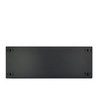Inter-Tech 88887275 - Blindverschlussplatte - Schwarz - 4U - 178 mm - 484 mm - 14 mm