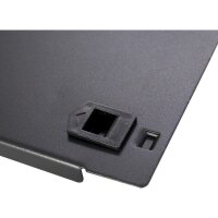 Inter-Tech 88887275 - Blindverschlussplatte - Schwarz - 4U - 178 mm - 484 mm - 14 mm