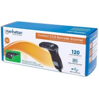 IC Intracom Barcodescanner Kontakt CCD USB 80mm schwarz -...