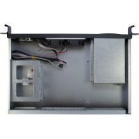 Inter-Tech 1.5U-1528L - Rack - Server - Schwarz - Mini-ITX - Stahl - 1.5U