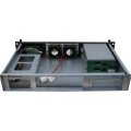 Inter-Tech 1.5U-1528L - Rack - Server - Schwarz - Mini-ITX - Stahl - 1.5U