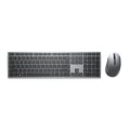 Dell Premier-Mehrgeräte-Wireless-Tastatur und -Maus - KM7321W - deutsch (QWERTZ) - Volle Größe (100%) - Kabellos - RF Wireless + Bluetooth - QWERTZ - Grau - Titan - Maus enthalten