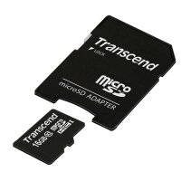 Transcend TS16GUSDHC10 - 16 GB - MicroSDHC - Klasse 10 -...