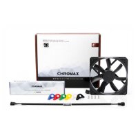 Noctua NF-S12A PWM chromax.black.swap - Ventilator - 12...