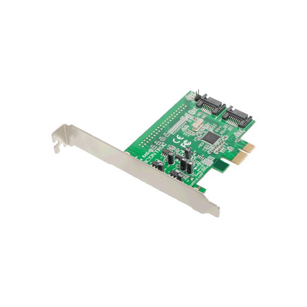Dawicontrol DC-600e RAID - SATA - Serial ATA II - 0 - 1 - JBOD - 5 Gbit/s - Marvell 88SE9128 - Windows 2000 - Windows 7 Professional - Windows Vista Home Premium - Windows XP Professional - Halbe Höhe (Niedriges Profil)