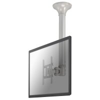 Neomounts FPMA-C200 Monitor-/TV-Deckenhalterung 10-40" - H 64-104 cm - 75 x 75 mm - 200 x 200 mm - 0 - 180° - 0 - 180° - 360° - Silber