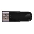 PNY Attaché 4 2.0 32GB - 32 GB - USB Typ-A - 2.0 - 25 MB/s - Kappe - Schwarz
