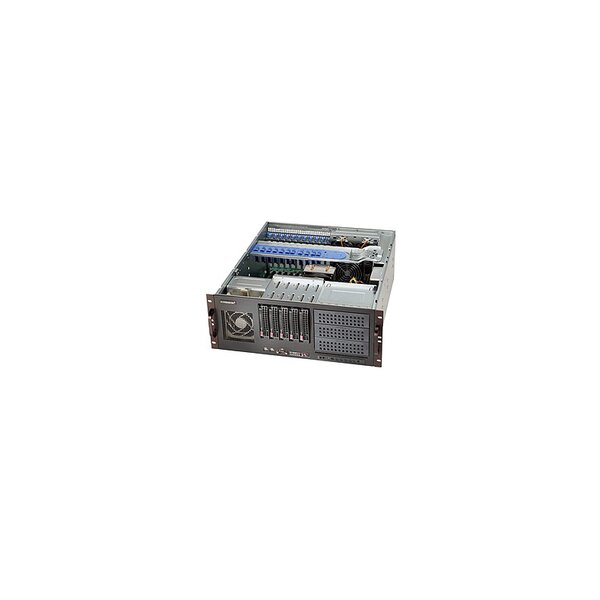 Supermicro SuperChassis 842XTQC-R804B - Rack - Server - Schwarz - ATX - EATX - micro ATX - 4U - 800 W