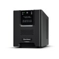 CyberPower Systems CyberPower PR1000ELCD Line-Interactive USV 1000VA/900W Tower - Reine Sinsuwelle - AVR - LCD - Ausgang (8) IEC - RJ45 Lan Protection - RS232 - USB (HID) - EPO - Expansion Port für opt. Netzwerkkomunikation - Line-Interaktiv - 1 kVA - 900