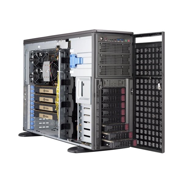 Supermicro SYS-540A-TR - Full-Tower - Intel® C621 - SATA - Ethernet/LAN - 2200 W